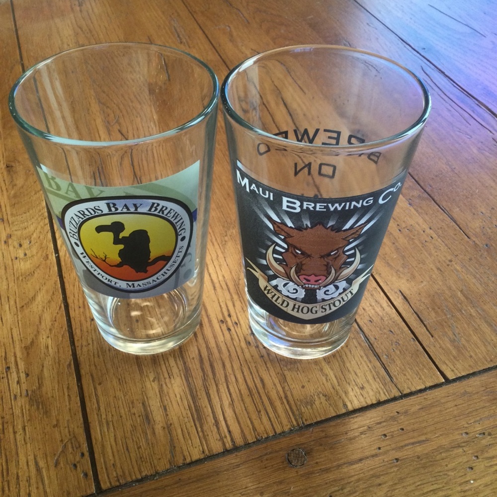 🌸3 for $20🌸 Beer Glasses 16 oz. Pint